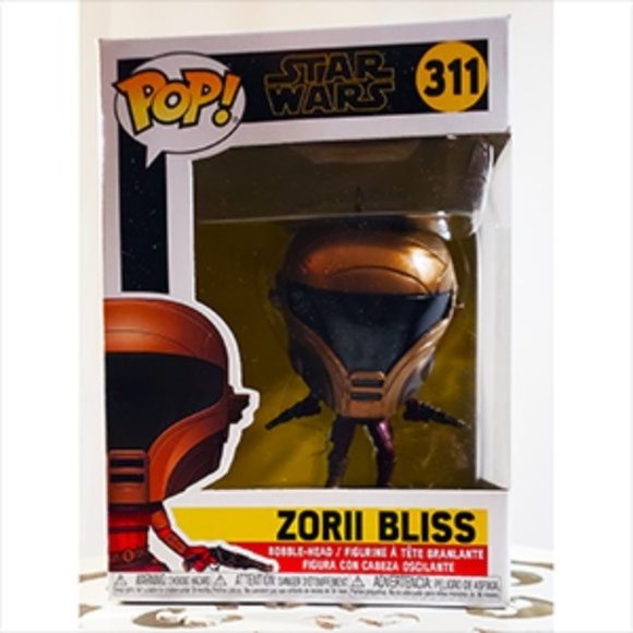 AUTHENTIC STAR WARS COLLECTABLE FUNKO POP #311 VINYL BOBBLE HEAD NEW IN BOX - Picture 2 of 4